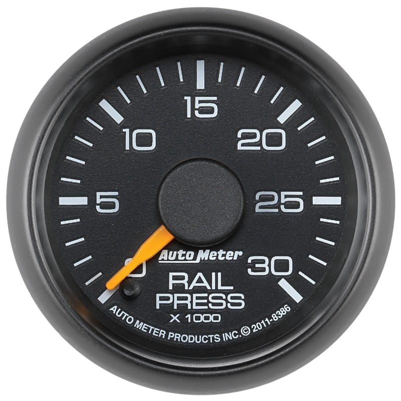 AutoMeter — GAUGE, RAIL PRESSURE, 2 1/16" , 30KPSI, DIGITAL STEPPER MOTOR, GM FACTORY MATCH