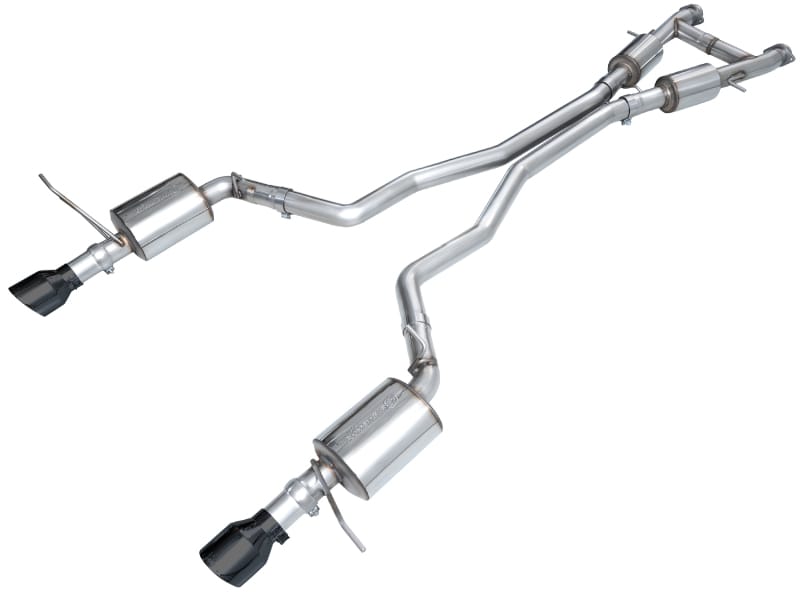 AWE Tuning — AWE Touring Edition Exhaust for Dodge Durango 3.6 / 5.7 - Diamond Black Tips