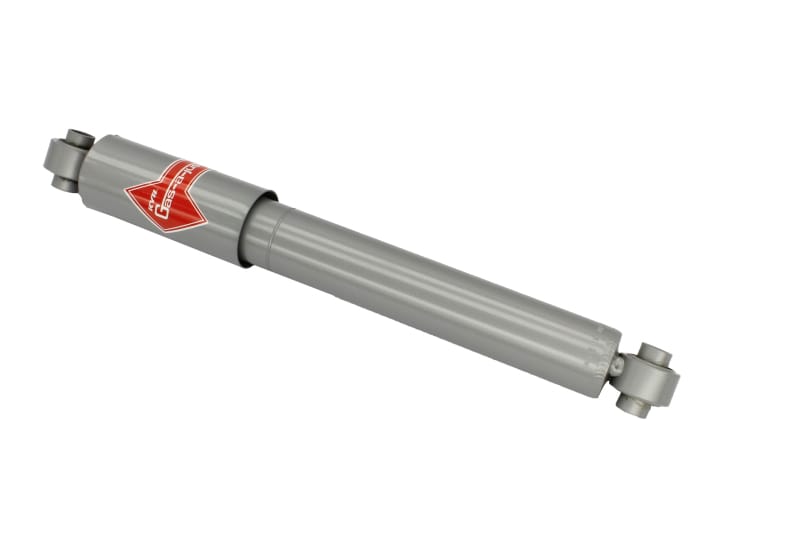 KYB — The KYB Gas-a-just monotube shock absorber has additional performance advantages over the traditional twin-tube design: It can instantly, automatically adjust to your performance needs and never experiences fade due to aeration. The KYB Gas-a-just has two separate working chambers: An air-free hydraulic piston and valve area for responsiveness and control, and a second high-pressure nitrogen gas area with a floating piston that provides a comfortable ride during normal driving and adds instant p
High Pressure Monotube Gas Shock