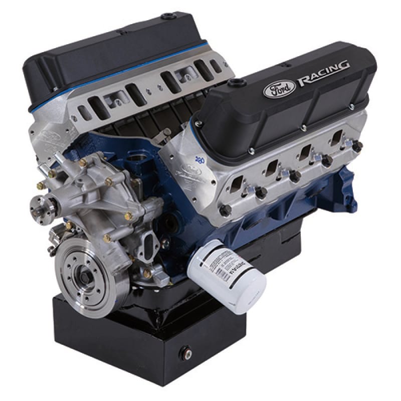 Ford Racing — 427 Cubic Inch 535HP Boss Crate Engine-Z2 Heads-Front Sump Pan
Crate Engine