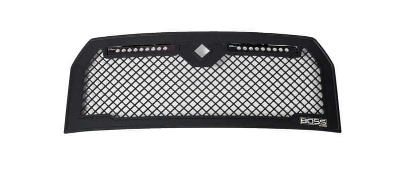Putco — Putco 15-17 Ford F-150 Lighted Boss Grille w/ Two 10in Luminix Light Bars (w/ Camera CutOut)
Grille Insert
