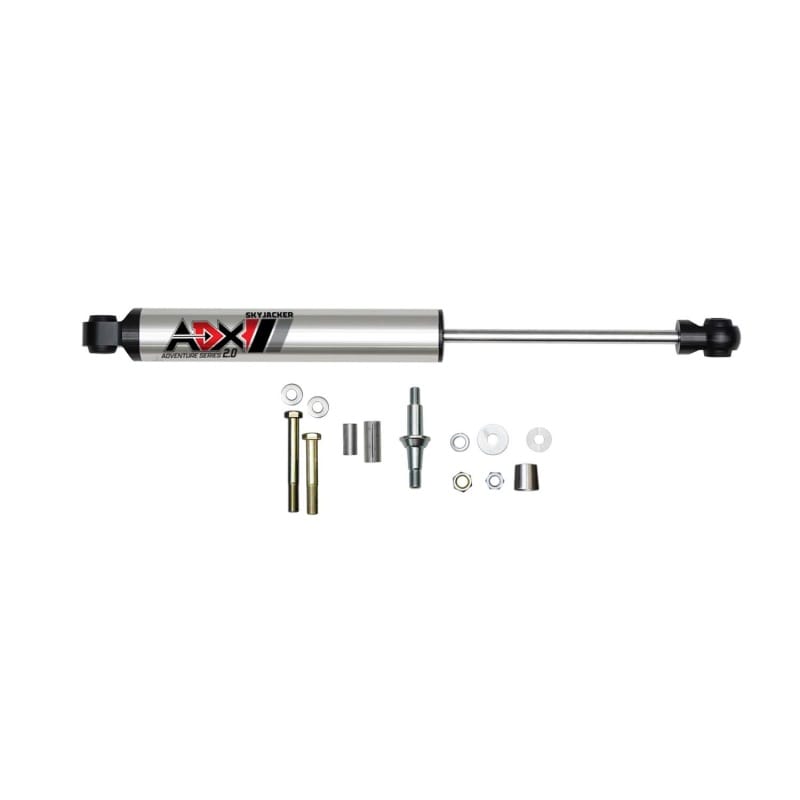 Skyjacker — ADX 2.0 CNC Machined Polished Aluminum HD OEM Stabilizer Kit.
