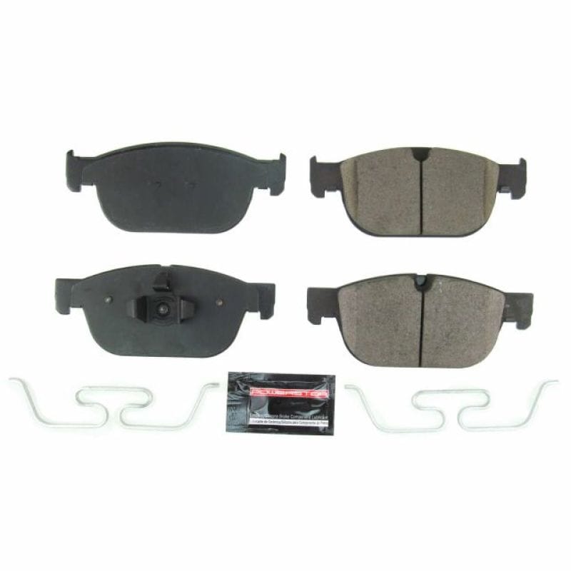 PowerStop — PowerStop - Z23 Daily Driver Carbon-Fiber Ceramic Brake Pads with Hardware Kit