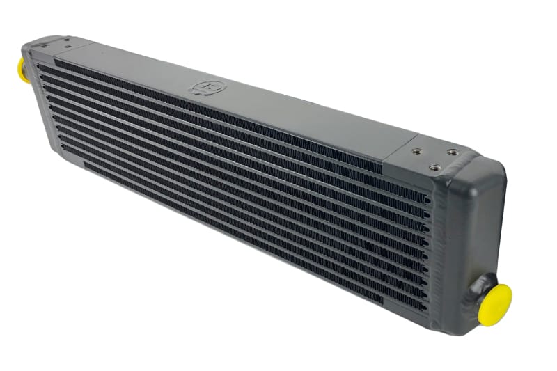 CSF — Universal Single-Pass Oil Cooler / IROC Porsche / M22x1.5 / 24L x 5.75H x 2.16W