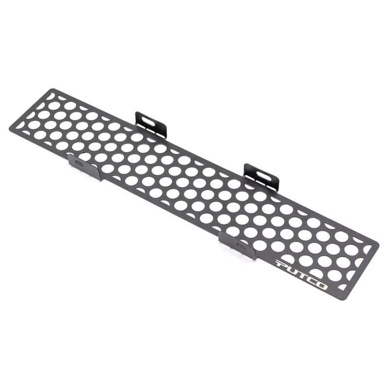 Putco — Putco 23-24 Ford F250/F350 Super Duty Punch Design Bumper Grille Inserts - Black Powdercoated