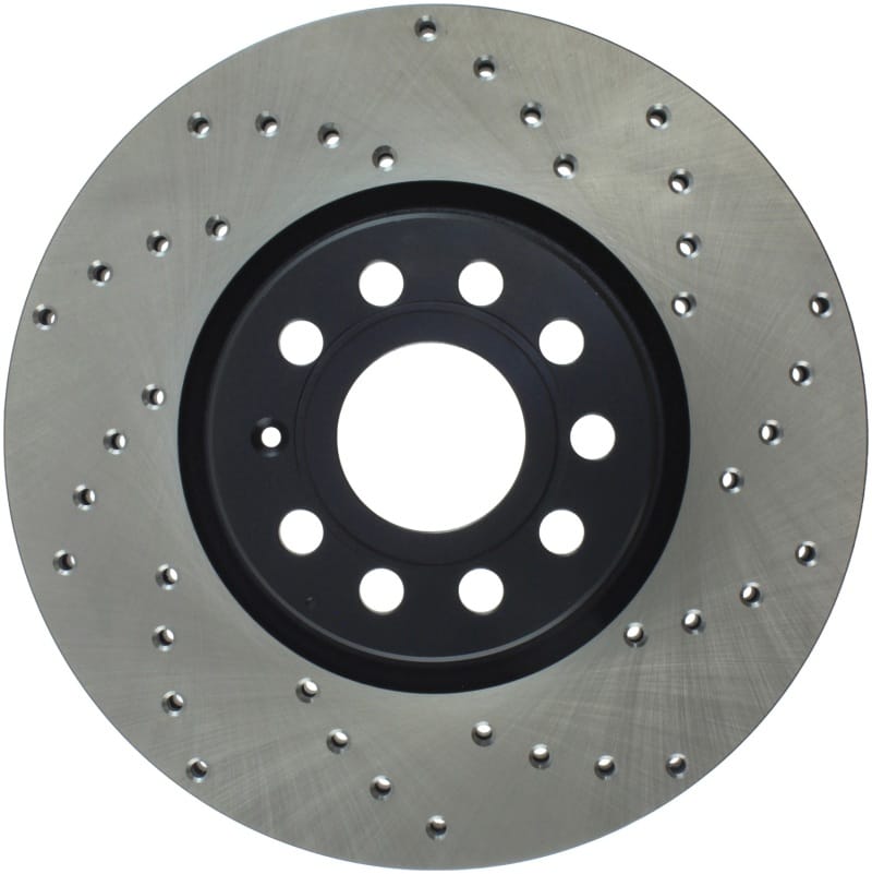 Stoptech — StopTech Sport Cross Drilled Brake Rotor; Front Left
StopTech Sport Drilled Disc
