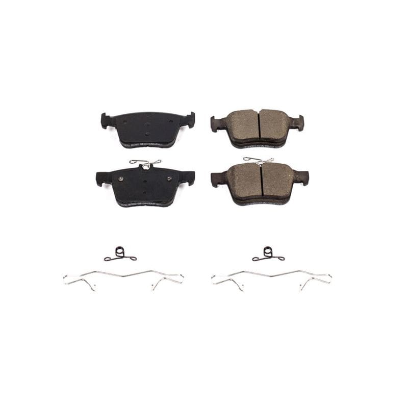 PowerStop — PowerStop - Z17 Low-Dust Ceramic Brake Pads with Hardware