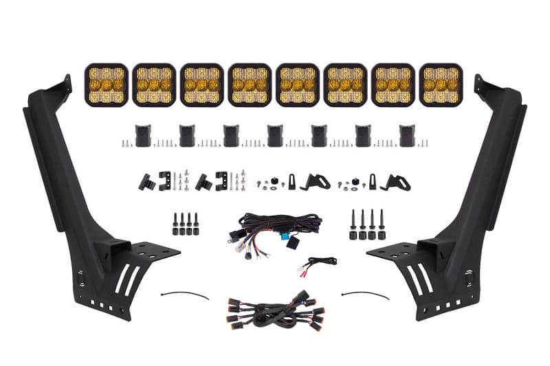 Diode Dynamics — Pod light featuring advanced TIR optics for high efficiency and focus.