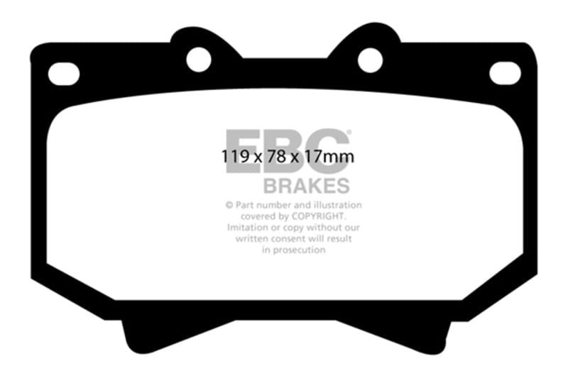 EBC — Yellowstuff Street And Track Brake Pads