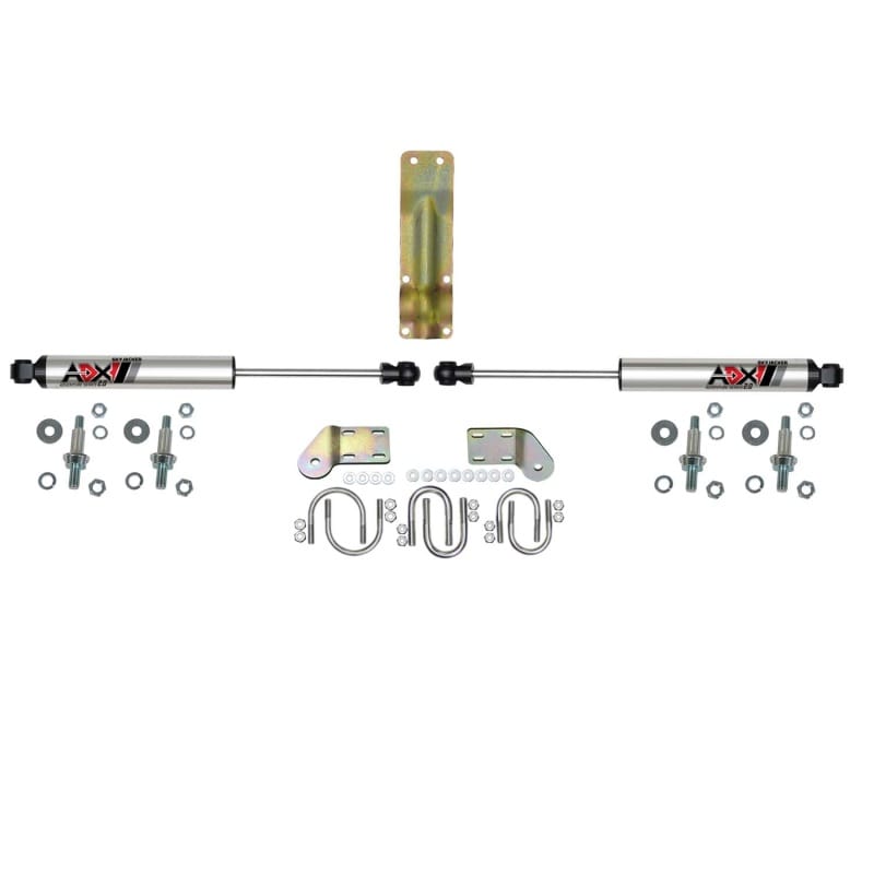 Skyjacker — ADX 2.0 CNC Machined Polished Aluminum Dual Stabilizer Kit.