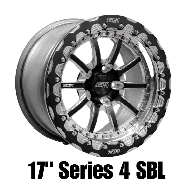 Belak Wheels — Belak 17x9.5 / 6.25in BS / 6x135mm BP / High Pad / Series 4 - Single Beadlock Wheel