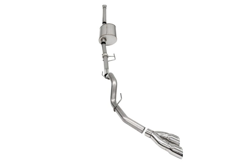 CORSA Performance — 3.0in. Single Side Exit Catback Exhaust System with Twin 4.0in. Pro Series® Tips
3.0in. Single Side Exit Catback Exhaust System with Twin 4.0in. Tips