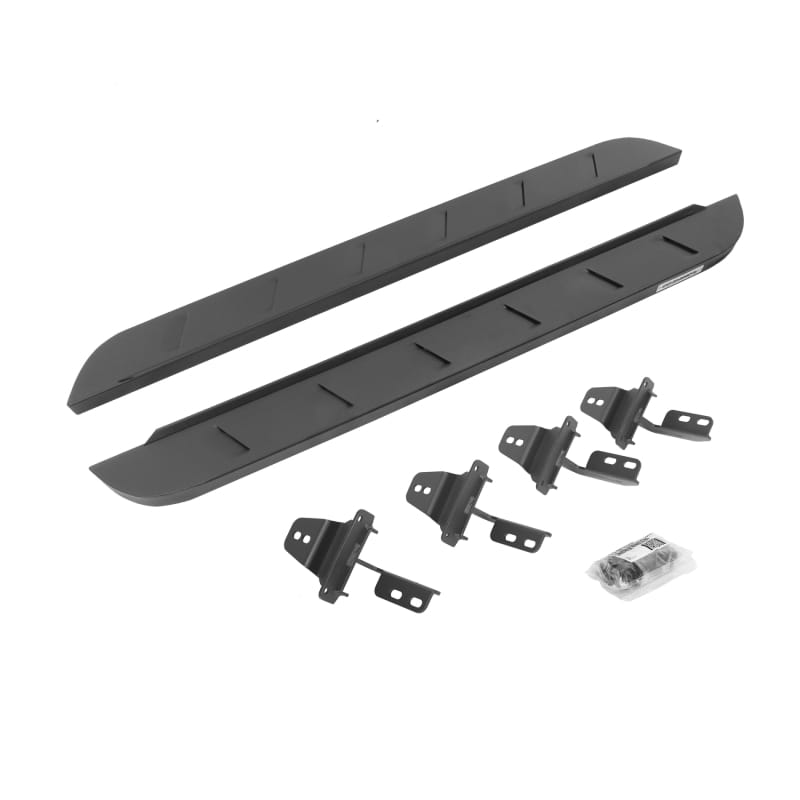 Go Rhino — RB10 Slim Line Running Boards with Mounting Brackets Kit