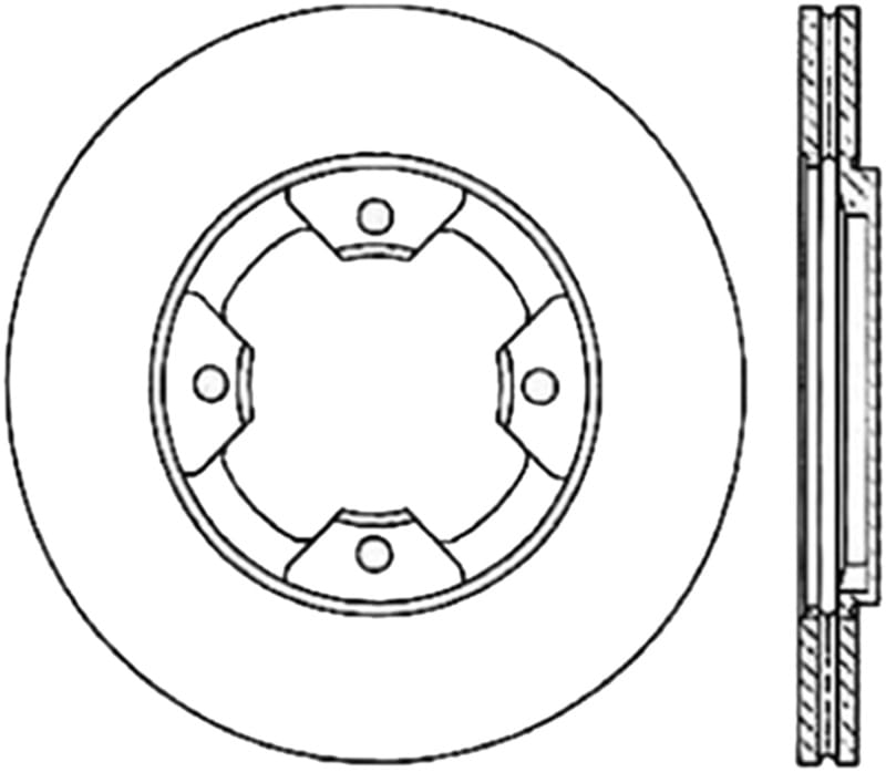 Stoptech — StopTech Sport Drilled & Slotted Brake Rotor; Front Left
StopTech Sport Drilled/Slotted Brake Rotor; Front Left
StopTech Sport Drilled/Slotted Disc