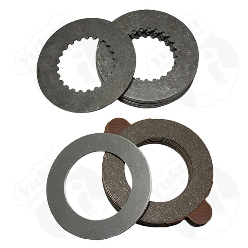 Yukon Gear & Axle — 18 Plate Steel Clutches for GM 8.2", GM 8.5", 12T, 12P, 8.8" & Cast Iron 'Vette 
18 Plate Steel Clutches for GM 8.2in.; GM 8.5in.; 12T; 12P; 8.8in./Cast Iron Vet