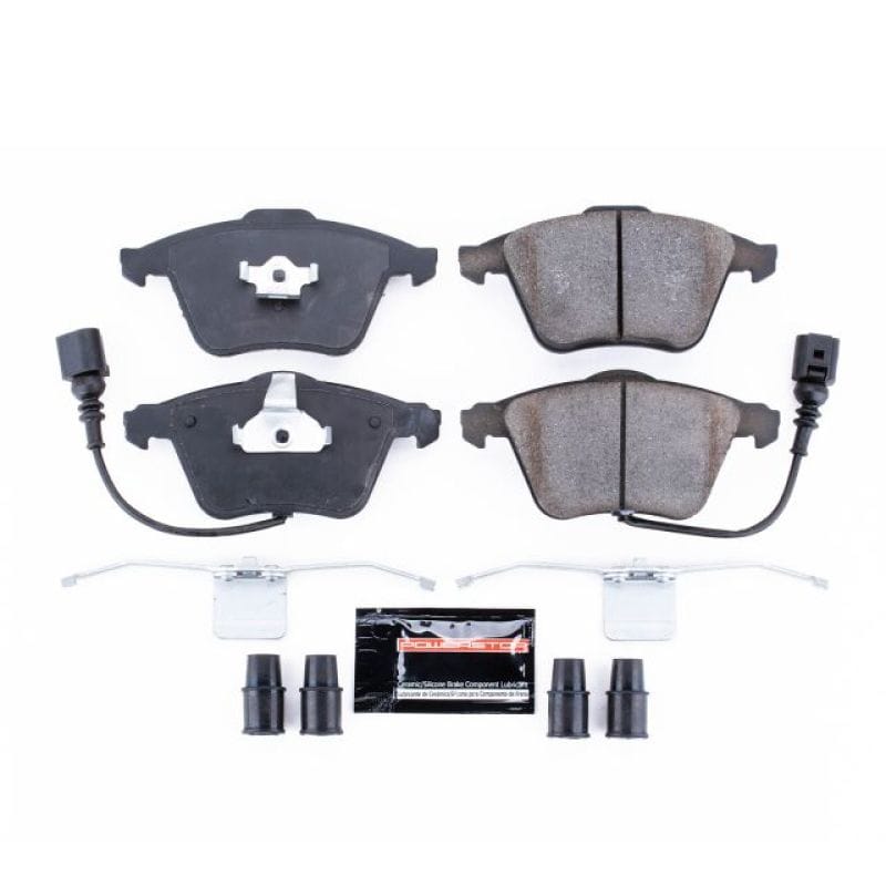 PowerStop — PowerStop - Z23 Daily Driver Carbon-Fiber Ceramic Brake Pads with Hardware Kit