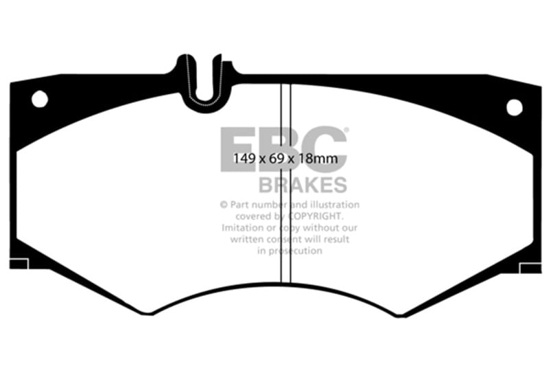EBC — Yellowstuff Street And Track Brake Pads