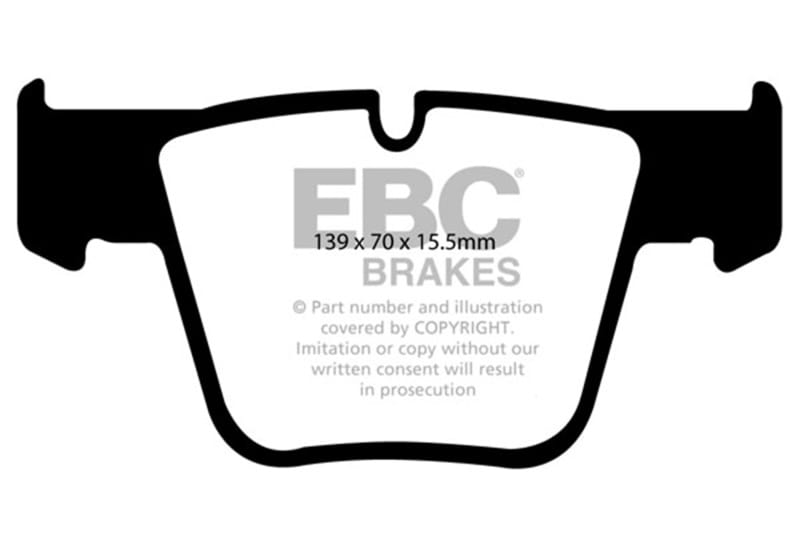 EBC — Redstuff Ceramic Low Dust Brake Pads