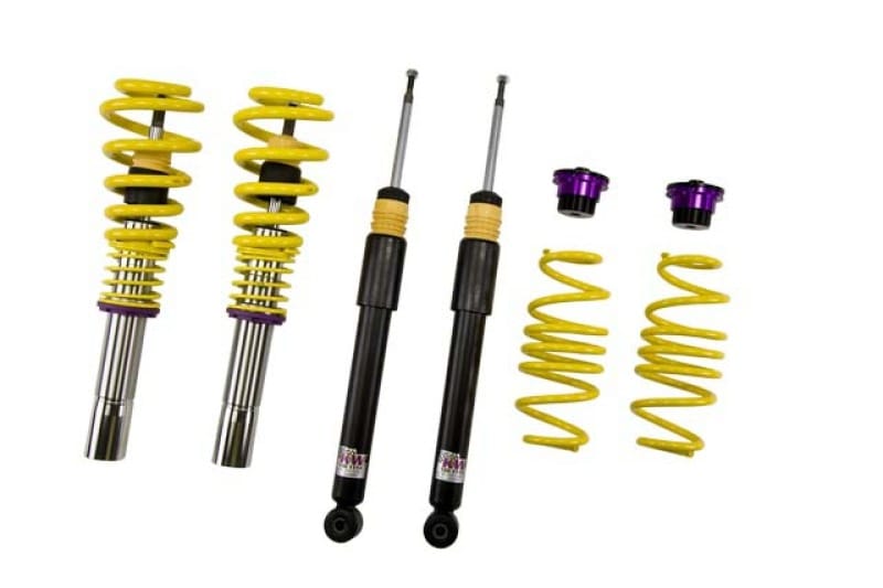 KW — Height adjustable stainless steel coilover system with pre-configured damping
KW COILOVER KIT V1 - 10210075