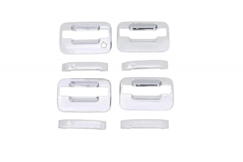 AVS — Chrome Door Handle Cover 4 pc.; w/o Keypad, w/o Passenger Keyhole
Chrome Door Handle Cover