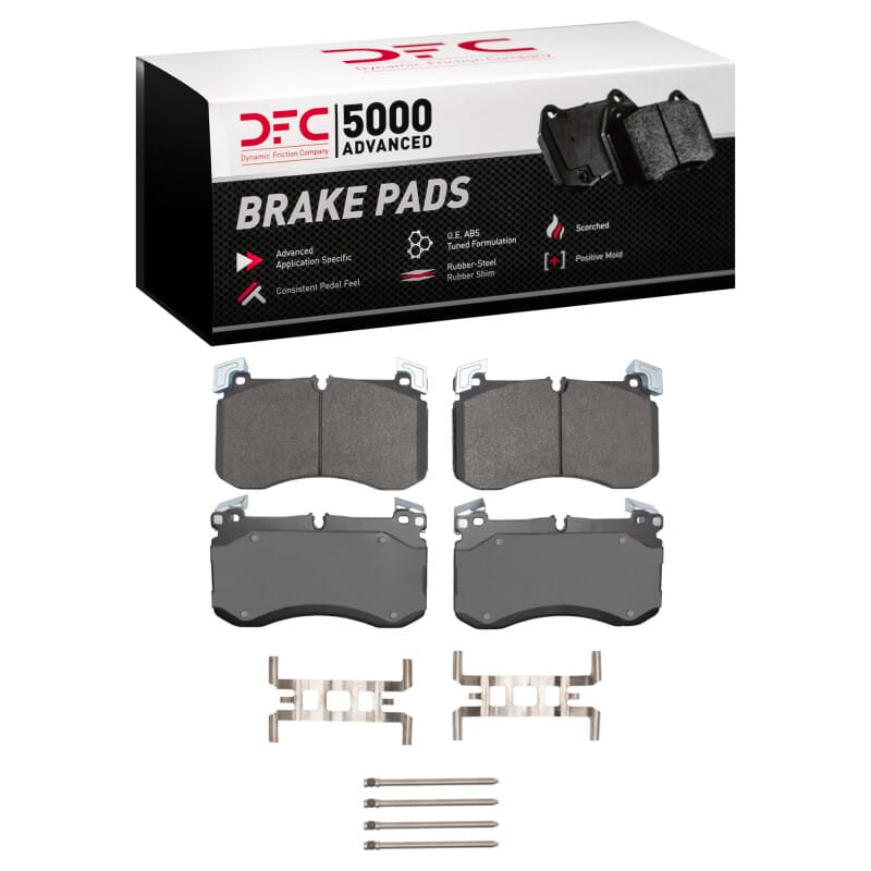 DFC — DFC 19-25 Mercedes-Benz GLE63 AMG S SUV Front 5000 Advanced Low Metallic Brake Pads and Hardware Kit