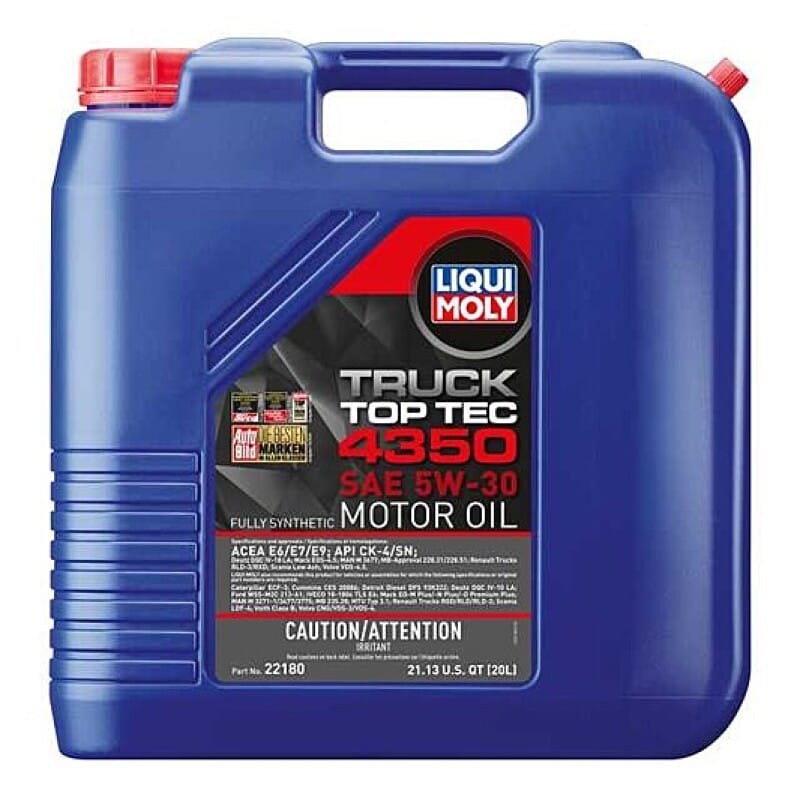LIQUI MOLY — LIQUI MOLY 20L Top Tec Truck 4350 Motor Oil SAE 5W30