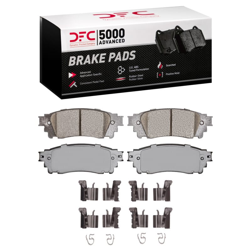 DFC — DFC 5000 Advanced Pads - Ceramic and Hardware Kit