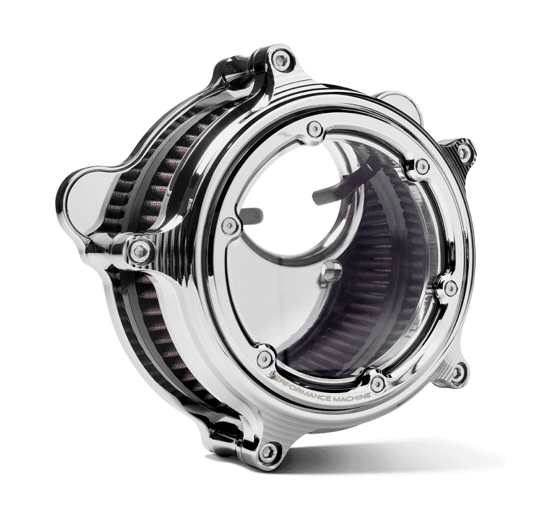 Performance Machine — Performance Machine 23-Up CVO, 2024 Touring Vision Series Air Cleaner - Chrome