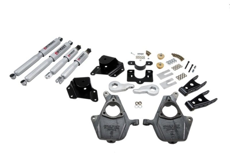 Belltech — LOWERING KIT W/ SP SHOCKS (FRONT TORSION BAR SUSPENSION ONLY) - 661SP
Front And Rear Complete Kit W/ Street Performance Shocks