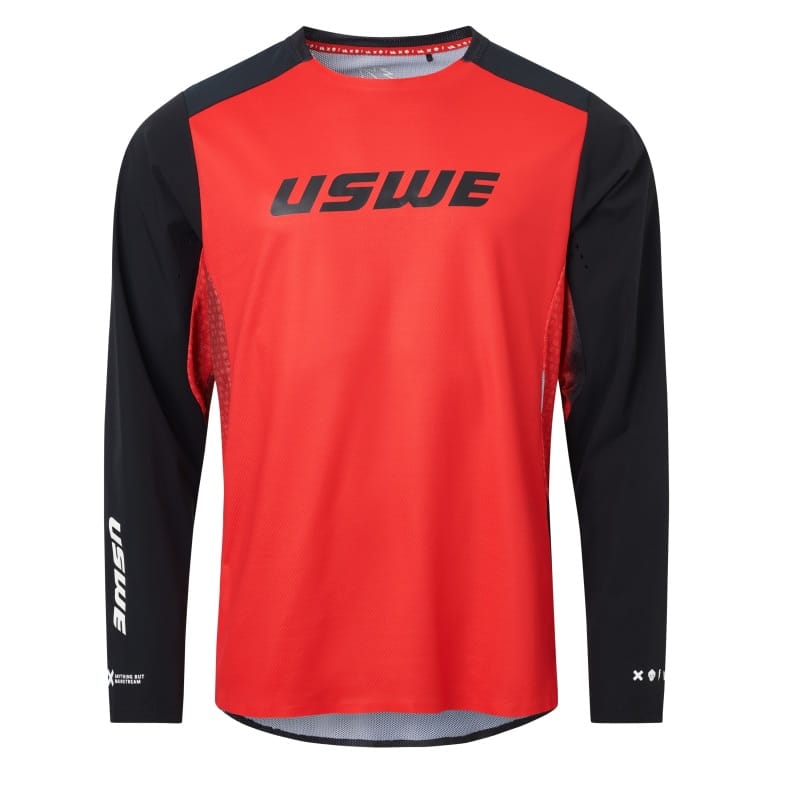 USWE — USWE Lera Off-Road Jersey Adult Flame Red - Large