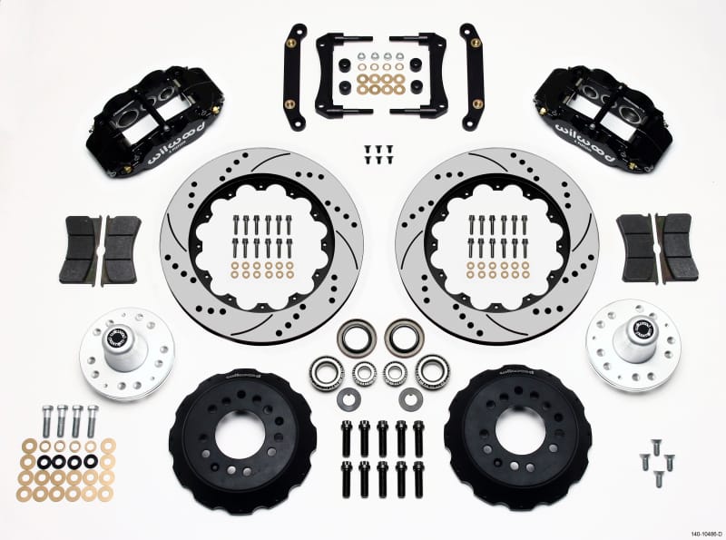 Wilwood — KIT,FRONT,CAMARO,70-78,FNSL6R,BIG BRAKE 14.00 ROTOR,DRILLED