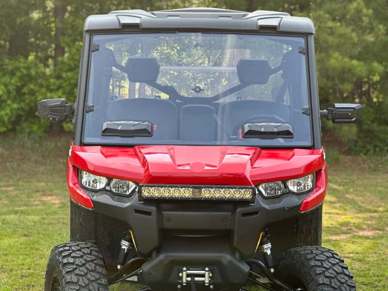 Seizmik — Seizmik 16-23 Can Am Defender HD5-HD10/MAX Tool-Less Windshield Vented HC