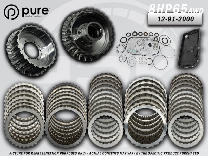 Pure Drivetrain Solutions — Pure Drivetrain 8HP65 High Performance Transmission Hard Parts Kit - AWD - Stage 2
