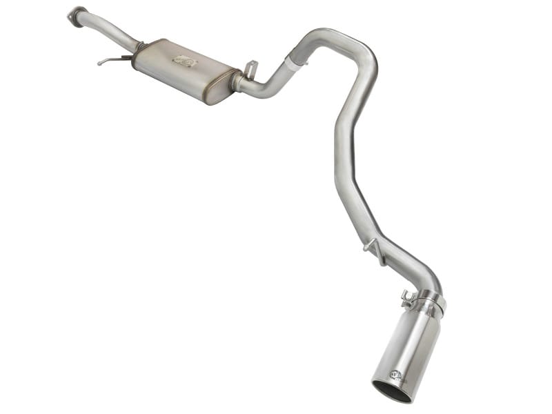 aFe — MACH Force-Xp 2-1/2in 304 Stainless Steel Cat-Back Exhaust System w/Polished T