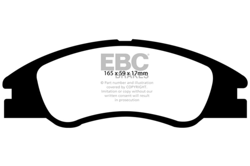 EBC — Greenstuff 2000 Series Sport Brake Pads