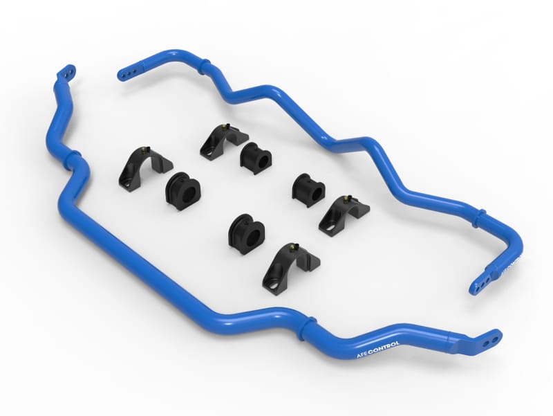 aFe — aFe CONTROL Front and Rear Sway Bar Set Blue