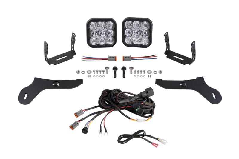 Diode Dynamics — Pod lightbar featuring advanced TIR optics for high efficiency and focus.
Bolt-on Pod Light kit for 2017-2020 Ford Raptor.