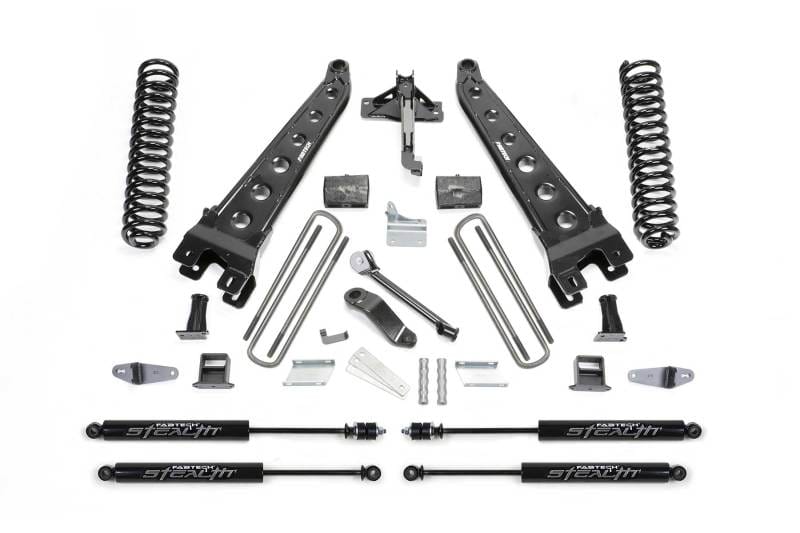Fabtech — 6" RAD ARM SYS W/COILS & STEALTH 08-10FORD F450/550 4WD
Radius Arm Lift System