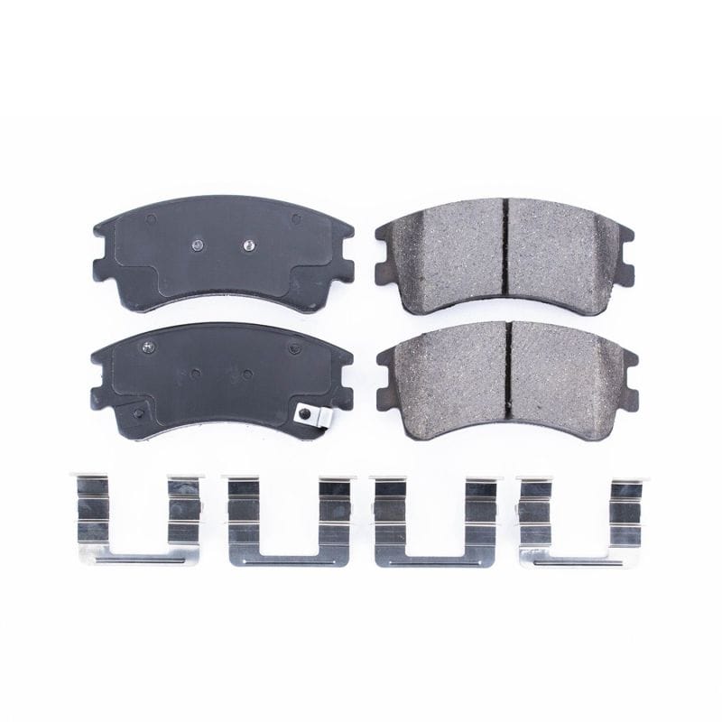 PowerStop — PowerStop - Z17 Low-Dust Ceramic Brake Pads with Hardware