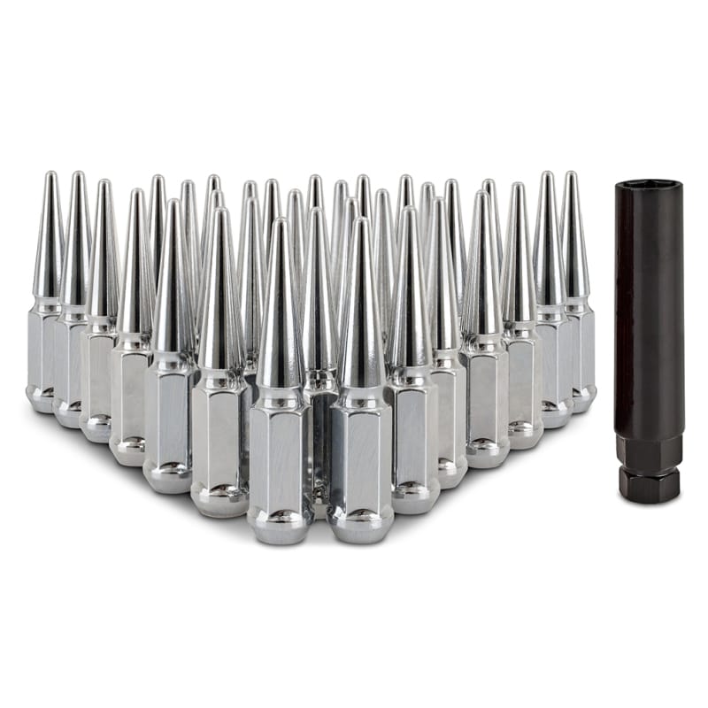 Mishimoto — Spiked Lug Nuts, Chrome, M14x1.5, 32-PC Set