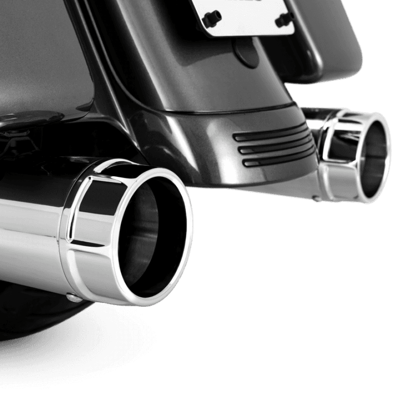 Vance and Hines — Vance & Hines HD Touring 95-16 Torquer 450 Chrome Slip-On Exhaust