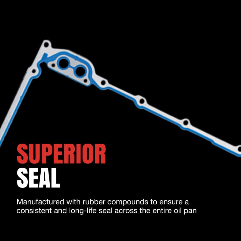 Fel-Pro — Engine Oil Pan Gasket PermaDry molded rubber