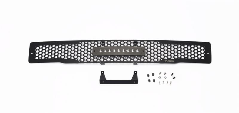 Putco — Putco 15-17 Ford F-150 - SS Black Punch Design w/ 10in Luminix Light bar Bumper Grille Inserts
BmprValanceGrilleIns