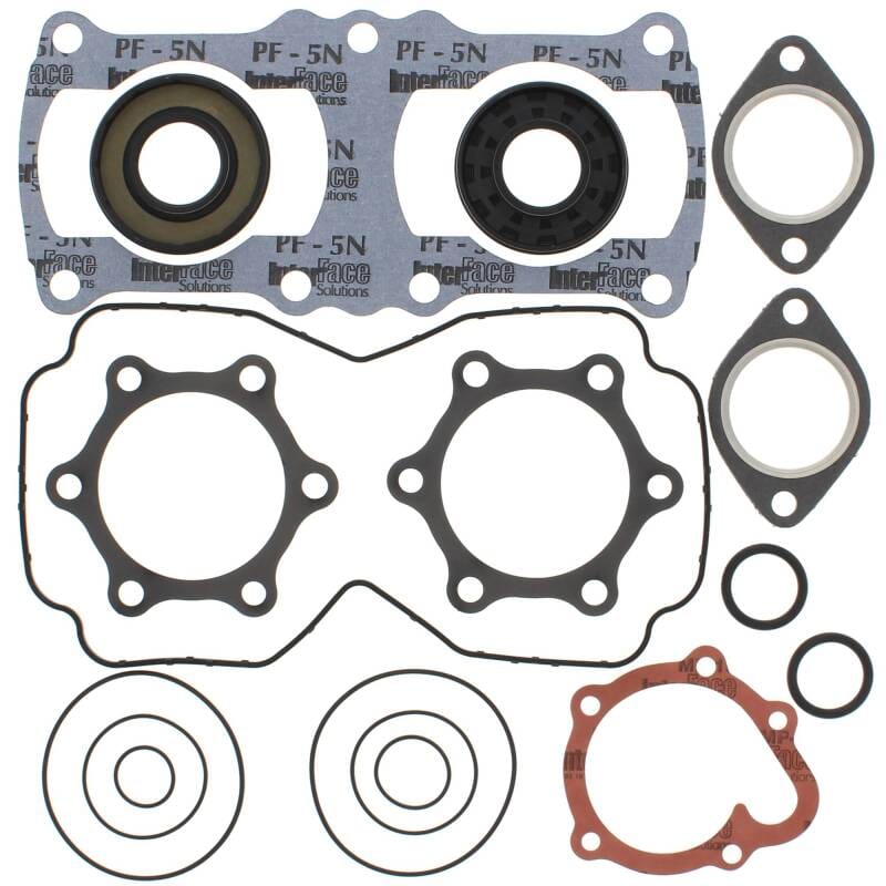Vertex Pistons — Vertex Gaskets 1997 Polaris 440 XC Complete Gasket Kit w/ Oil Seals