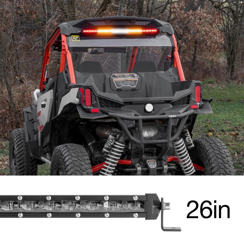 XKGLOW — XK Glow Super Slim Offroad LED Chase Bar 4 Modes 72w 26in