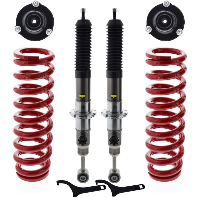 KYB — KYB JAOS Suspension Lift Kit - (2 Boxes) Adjustable Struts, Springs and Mounts