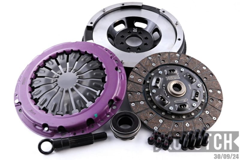 XCLUTCH — Clutch Kit - Stage 1 Sprung Organic Clutch Disc with Steel Backed Facing