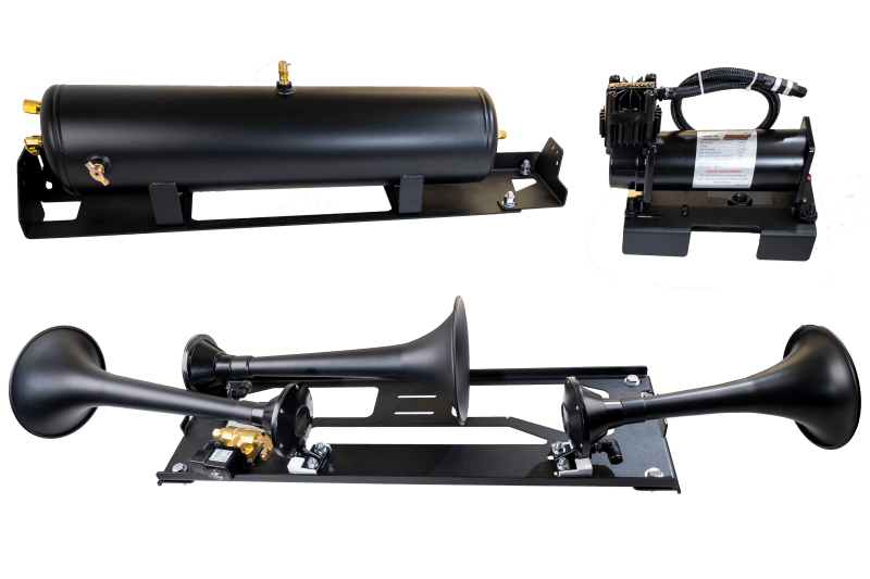 Kleinn Air Horns — Ford F-250, F-350 Onboard Air System with Model 730 Horns