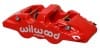 Wilwood — Wilwood Caliper-Aero4-R/H - Red 1.88/1.62in Pistons 1.25in Disc
BRAKE CALIPER
