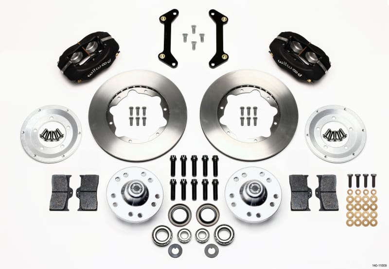 Wilwood — KIT,FRONT,G-BODY,80-87,FDLI,11.00 BLACK POWDER COAT